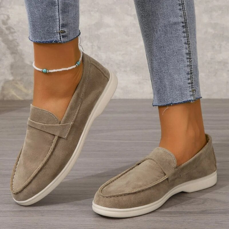 Catoo - Chic Suede Loafers