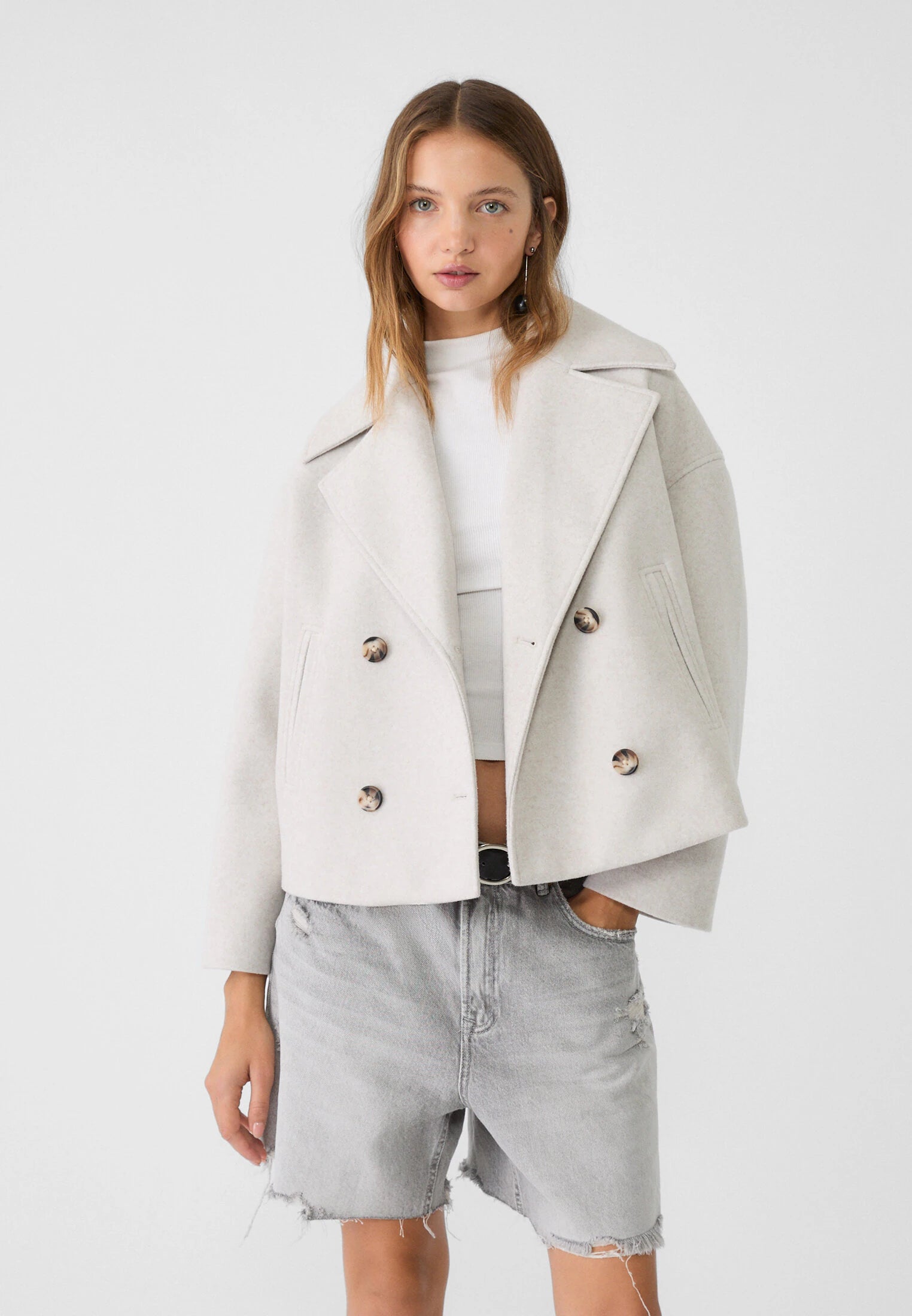 Zoe | Chic Short Double-Breasted Blazer