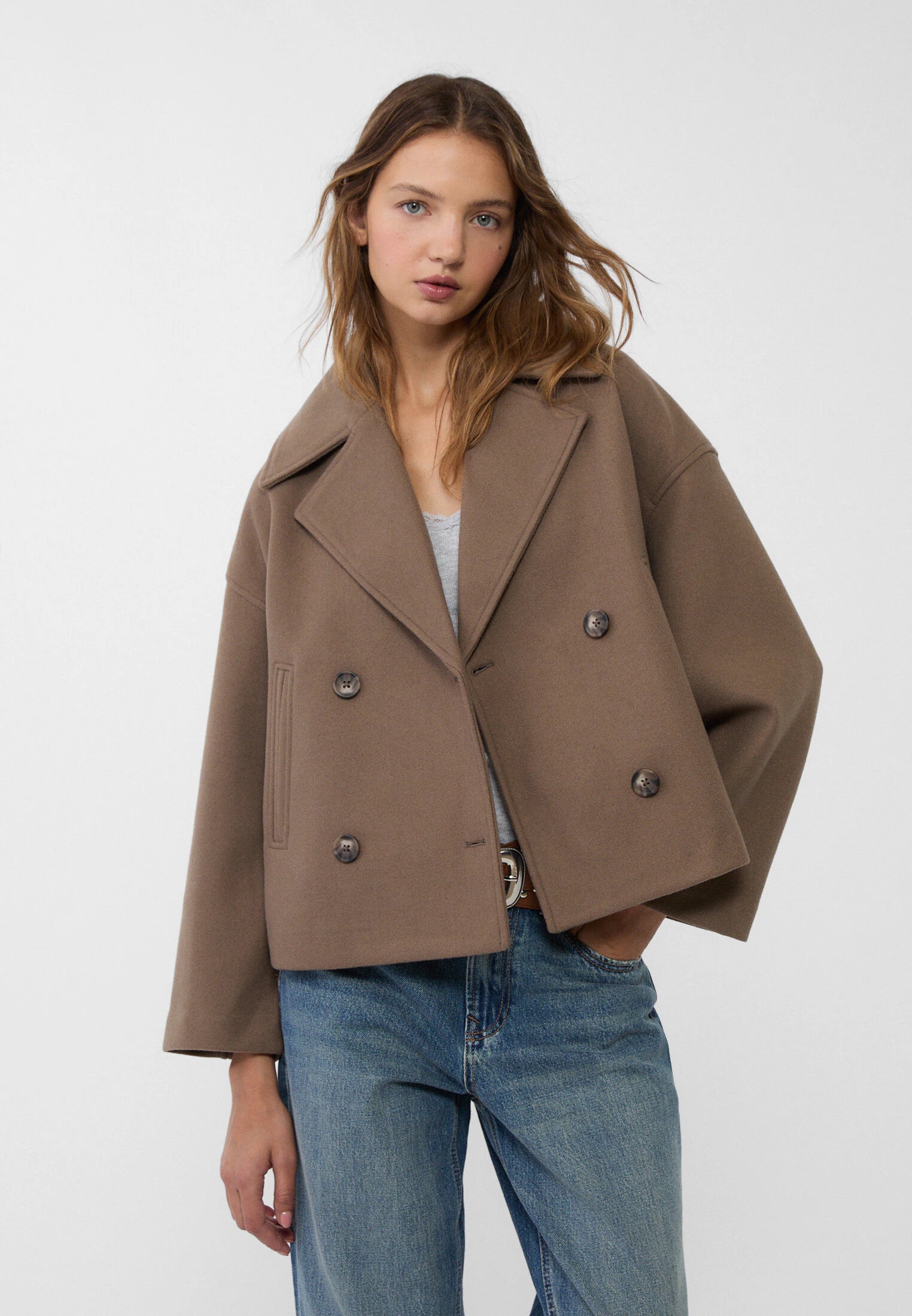 Zoe | Chic Short Double-Breasted Blazer