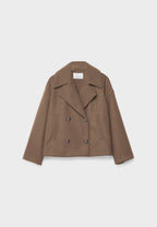 Zoe | Chic Short Double-Breasted Blazer